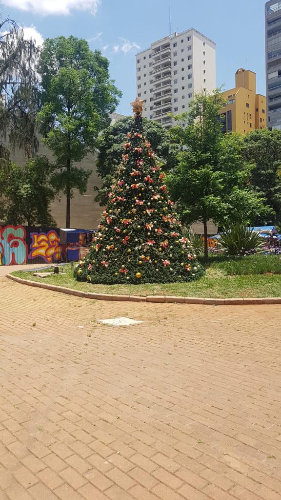 Centro do Convivência também recebeu decoração