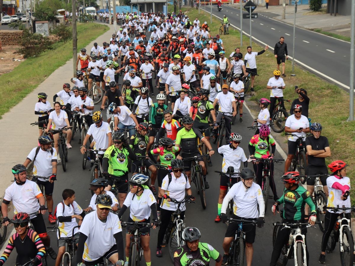 Expectativa é de 1,5 mil a 2 mil ciclistas; concentração começa a partir das 7h30 e início está previsto para 9h