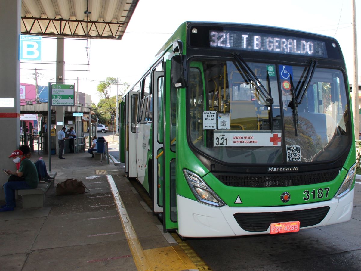 A linha 321 seguirá seu trajeto normal até o Centro Médico