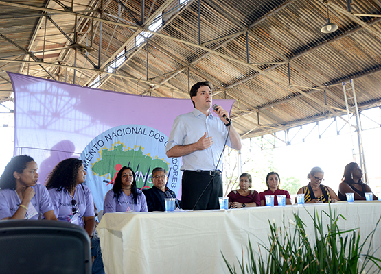 Prefeito em exercício abriu o congresso