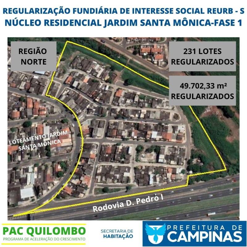 Regularização do Núcleo Residencial Jardim Santa Mônica - 1ª fase foi oficializada nesta sexta-feira