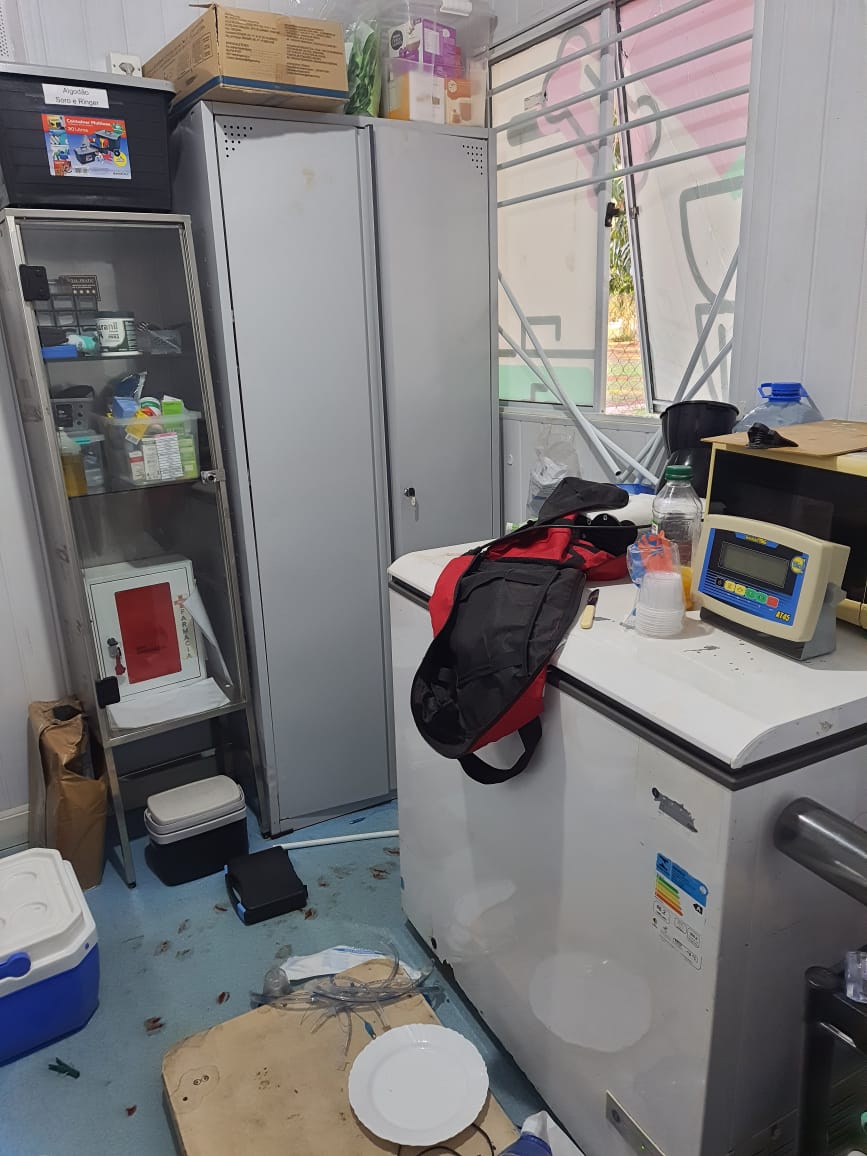 Divulgação DPBEA aguarda a conclusão do trabalho da polícia para mensurar os danos causados