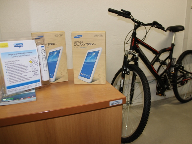 Bibicletas e tablet foram sorteados entre participantes