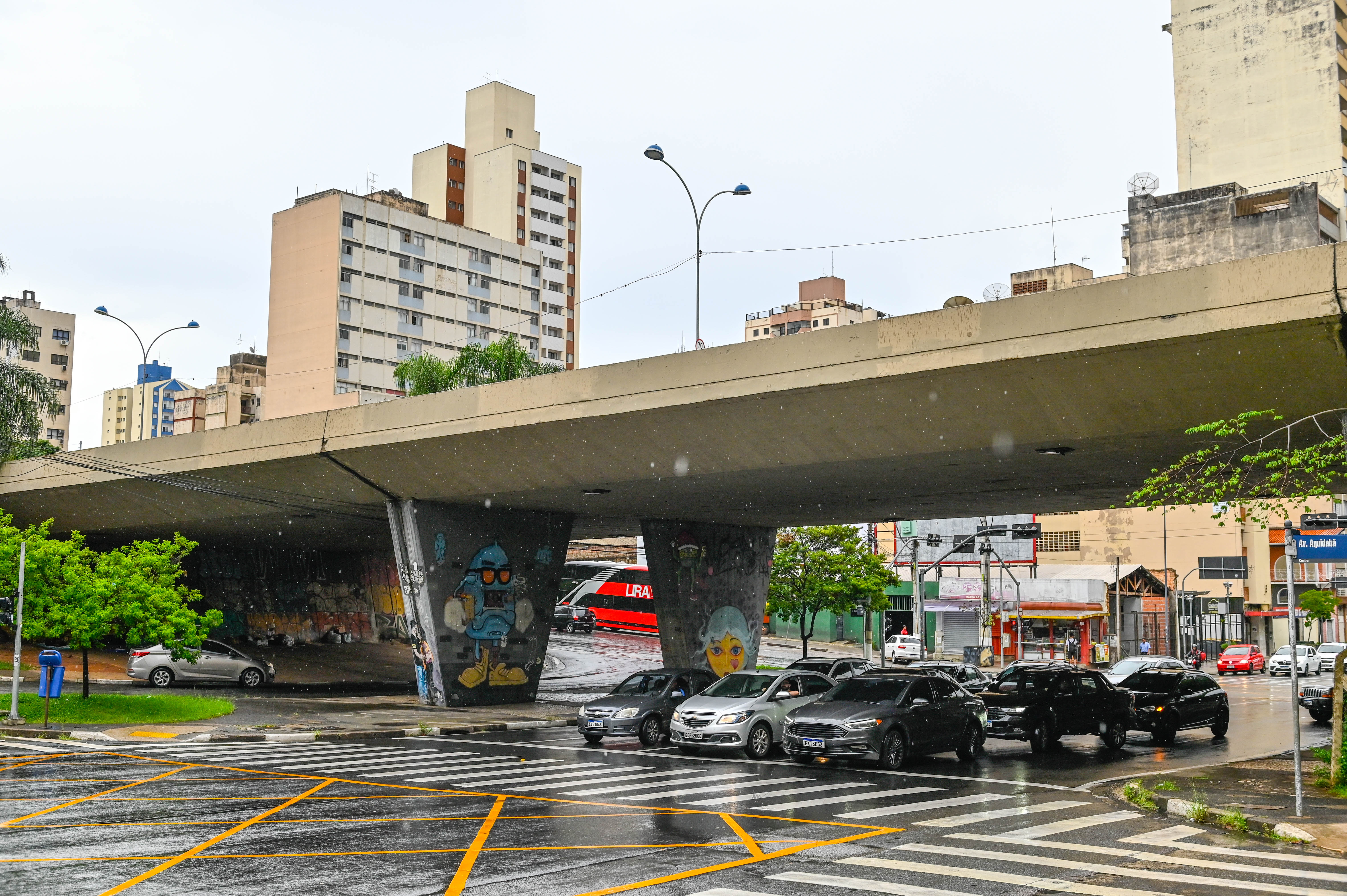 Parte inferior do Viaduto Aquidabã poderá ser ocupado por comércios