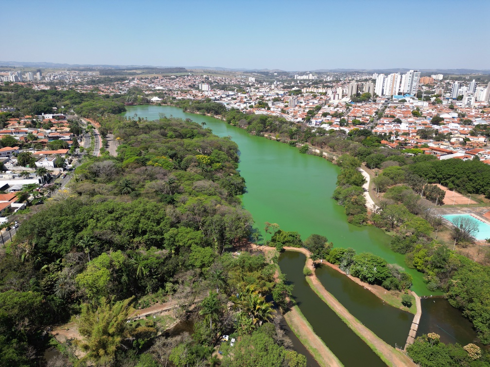 Parque da lagoa do Taquaral é um dos mais visitados de Campinas