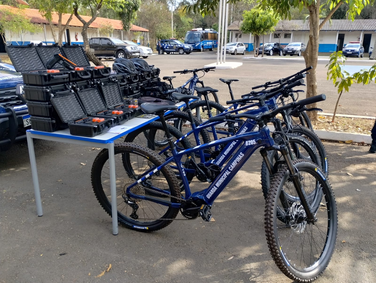 Novas bikes foram entregues na Base da Lagoa do Taquaral