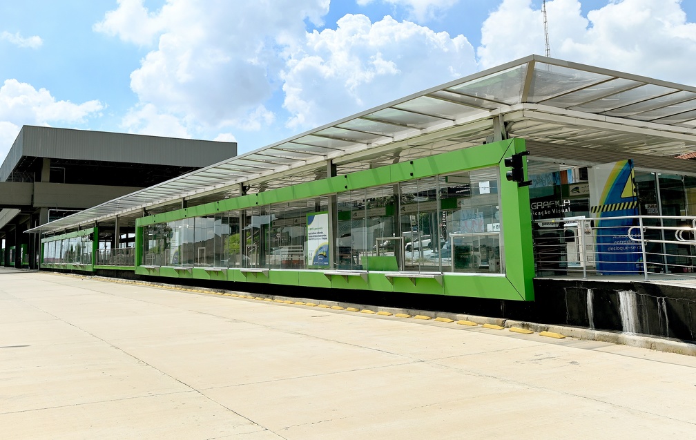Estação Ouro Verde do BRT: transporte e mobilidade é um dos temas que mais estão recebendo contribuições