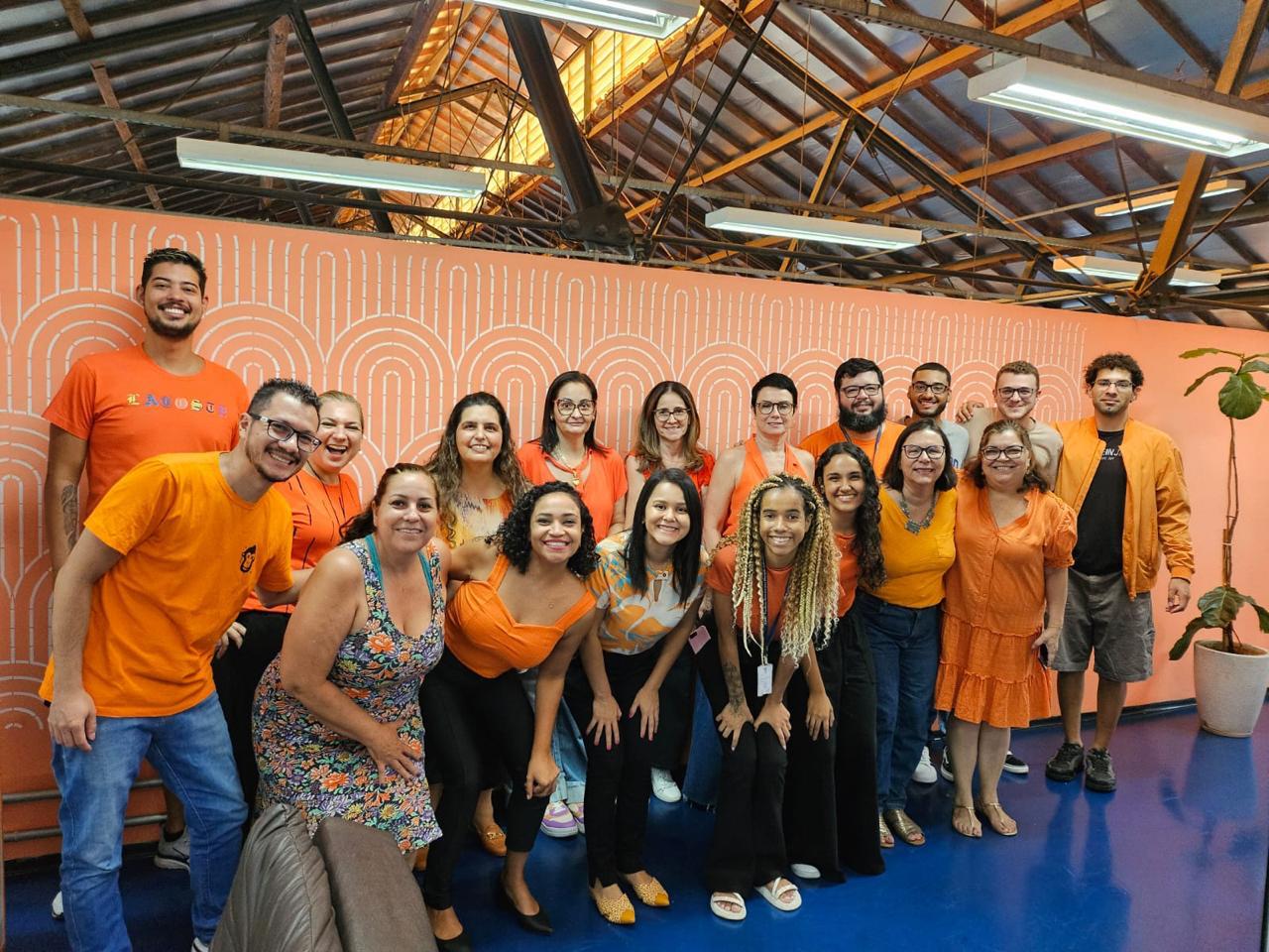 Equipe do projeto Ceprocamp contra o Bullying, desenvolvido pela equipe do Serviço de Apoio Escolar (SAE)