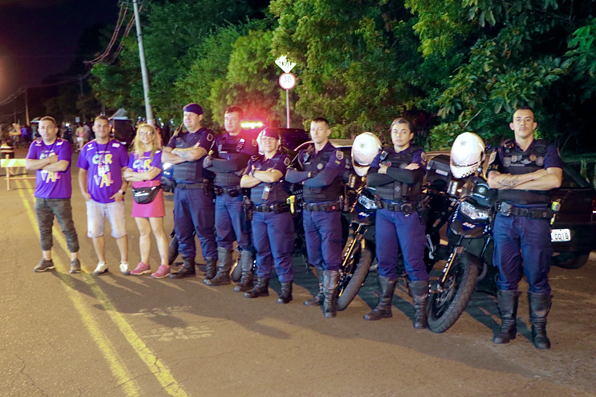 GM teve efetivo de 250 guardas no Carnaval