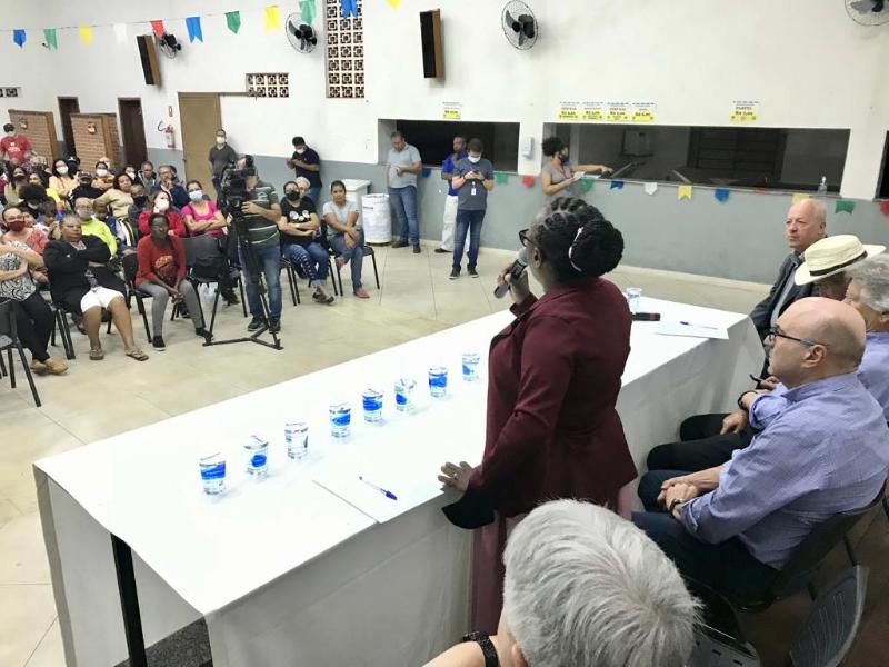 Vera Lúcia chegou com um ano e hoje é líder comunitária