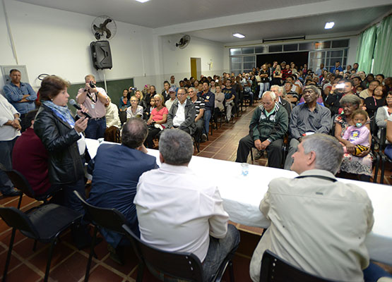 Presidente da Cohab fala em evento