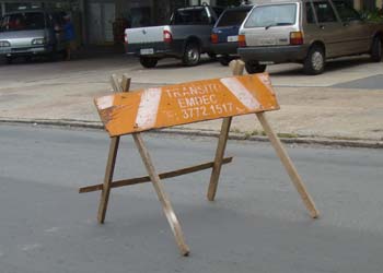 Fechamento da rua será no fim de semana