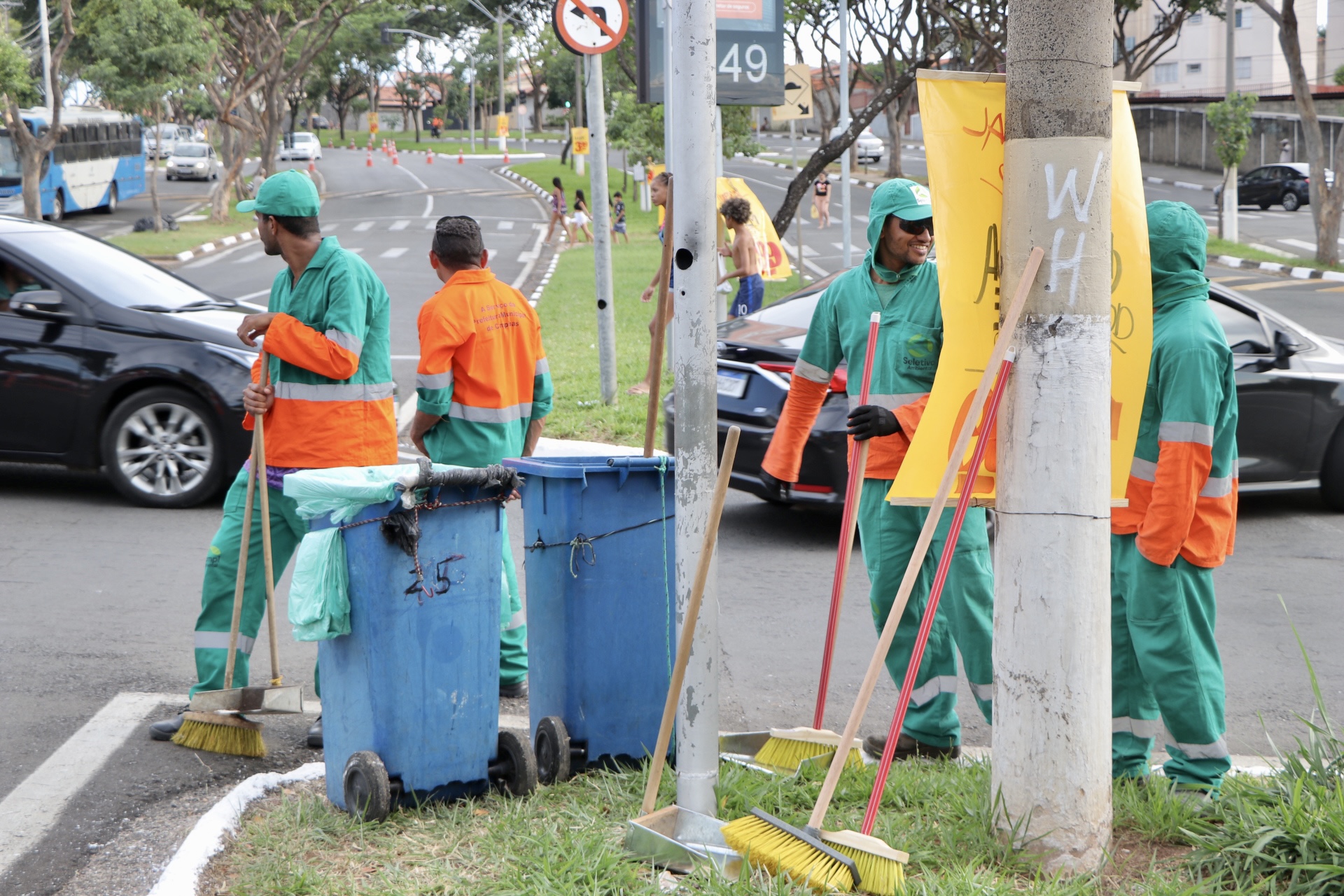 Limpeza foi uma das prioridades da festa