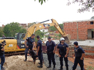 Guarda Municipal deu apoio à ação