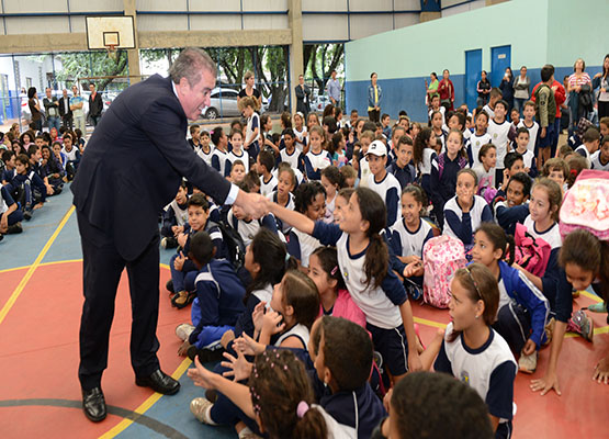 Conversa com Jonas entusiasmou os alunos