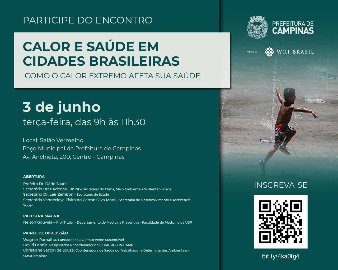 Divulgação Evento será um espaço de escuta, diálogo e construção coletiva de soluções concretas para enfrentar os desafios climáticos nas cidades