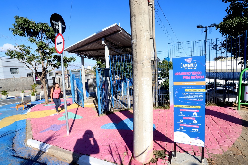 Fernanda Sunega/PMC Objetivo é tornar os trajetos escolares mais seguros, atrativos e acessíveis para crianças pequenas