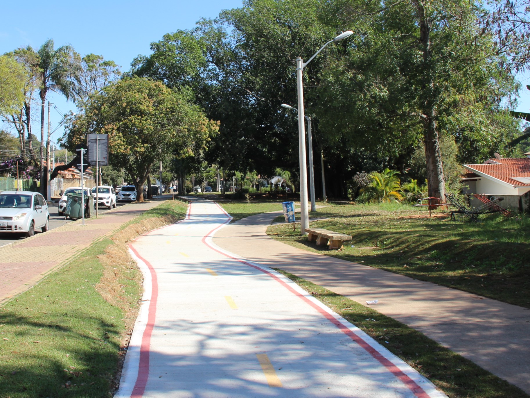 Ciclovia Vila Santana/Toca da Mangava com 3,51 km