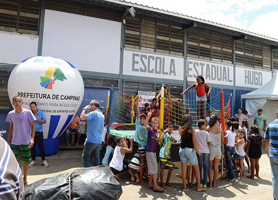 Também haverá diversão para a criançada