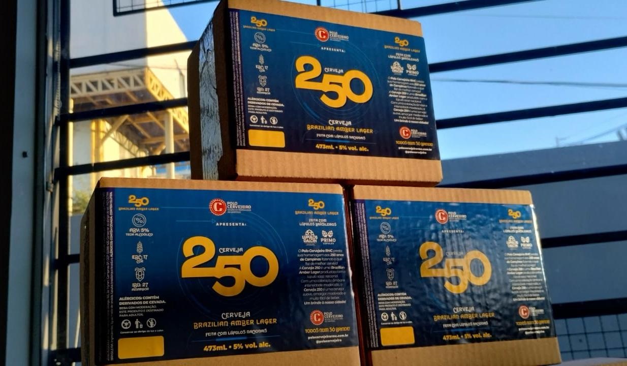 Foram produzidas 500 latas da bebida