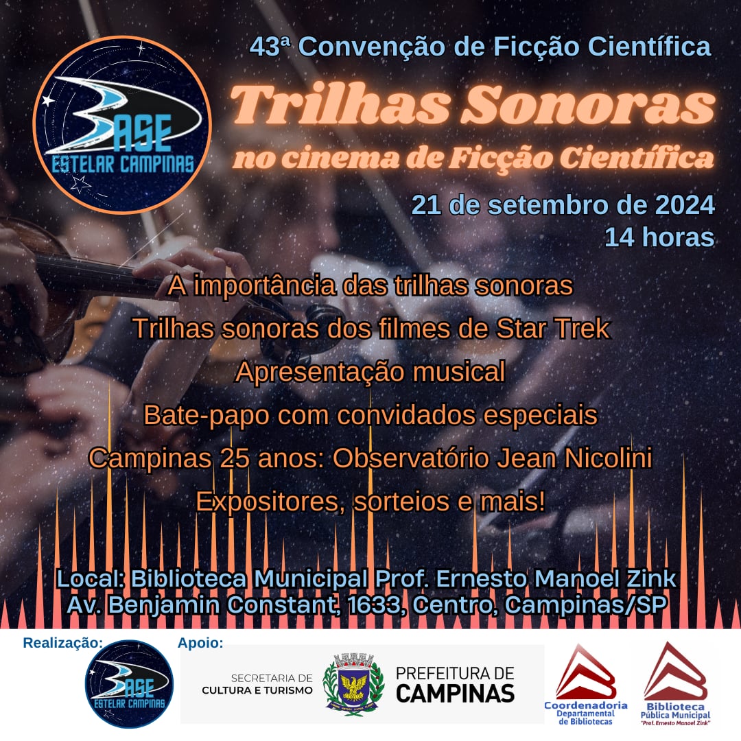 Cartaz de divulgação do evento