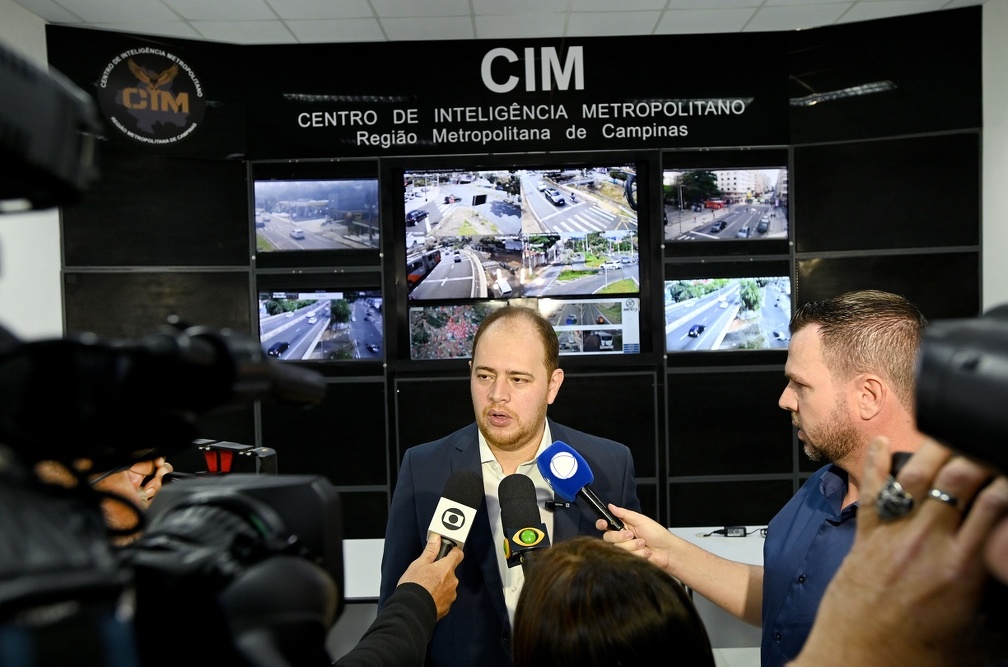 Carlos Bassan O secretário de Segurança Pública de Campinas, Christiano Biggi
