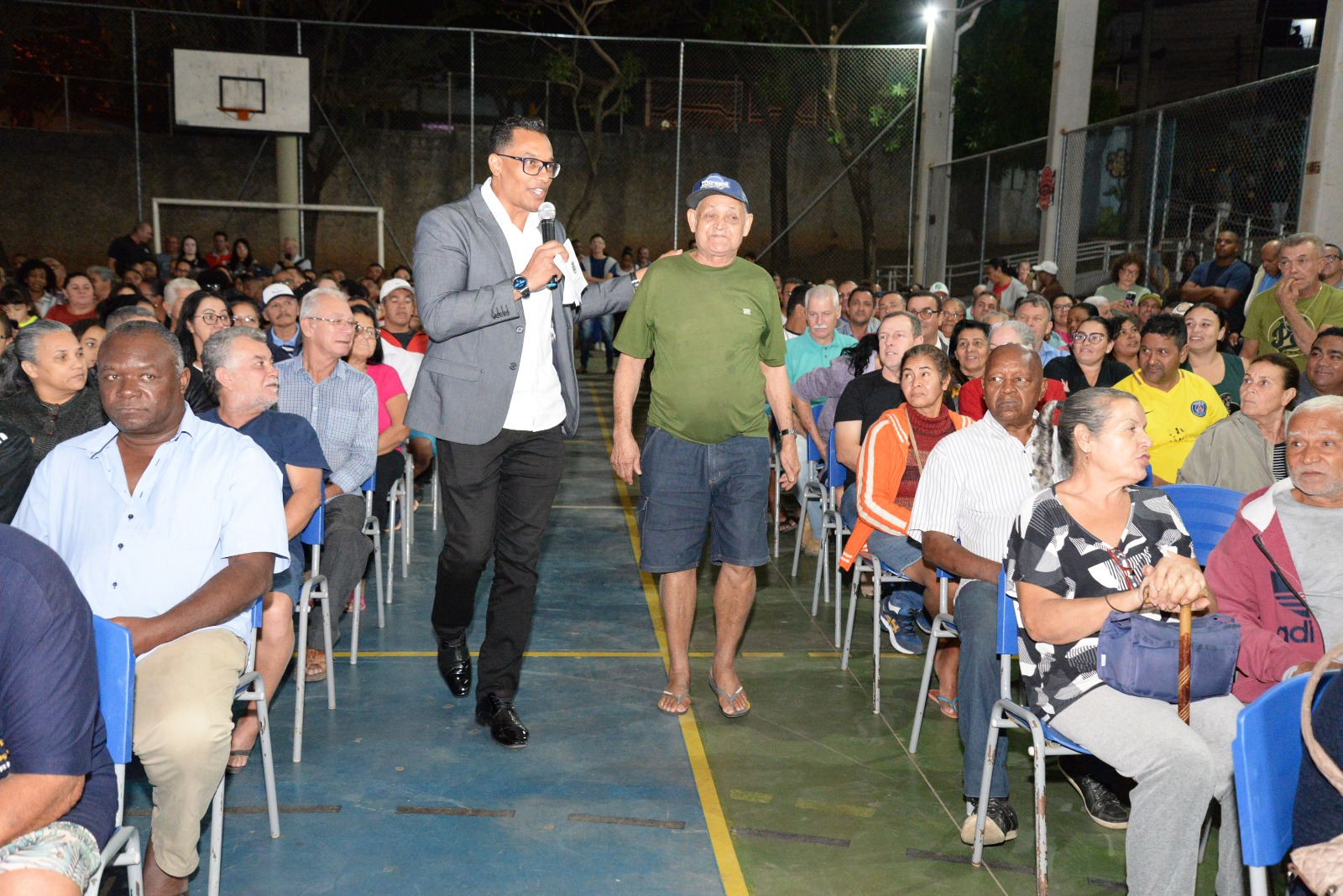 Cerimônia reuniu moradores do Loteamento Vila Vitória 