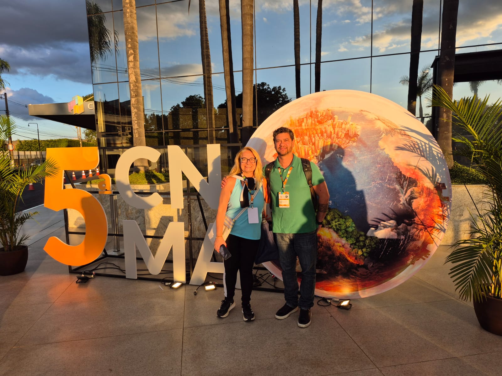 Divulgação Marcela Pupin e Mario Jorge Lançone, delegados eleitos por Campinas, participam das discussões da 5ª Conferência