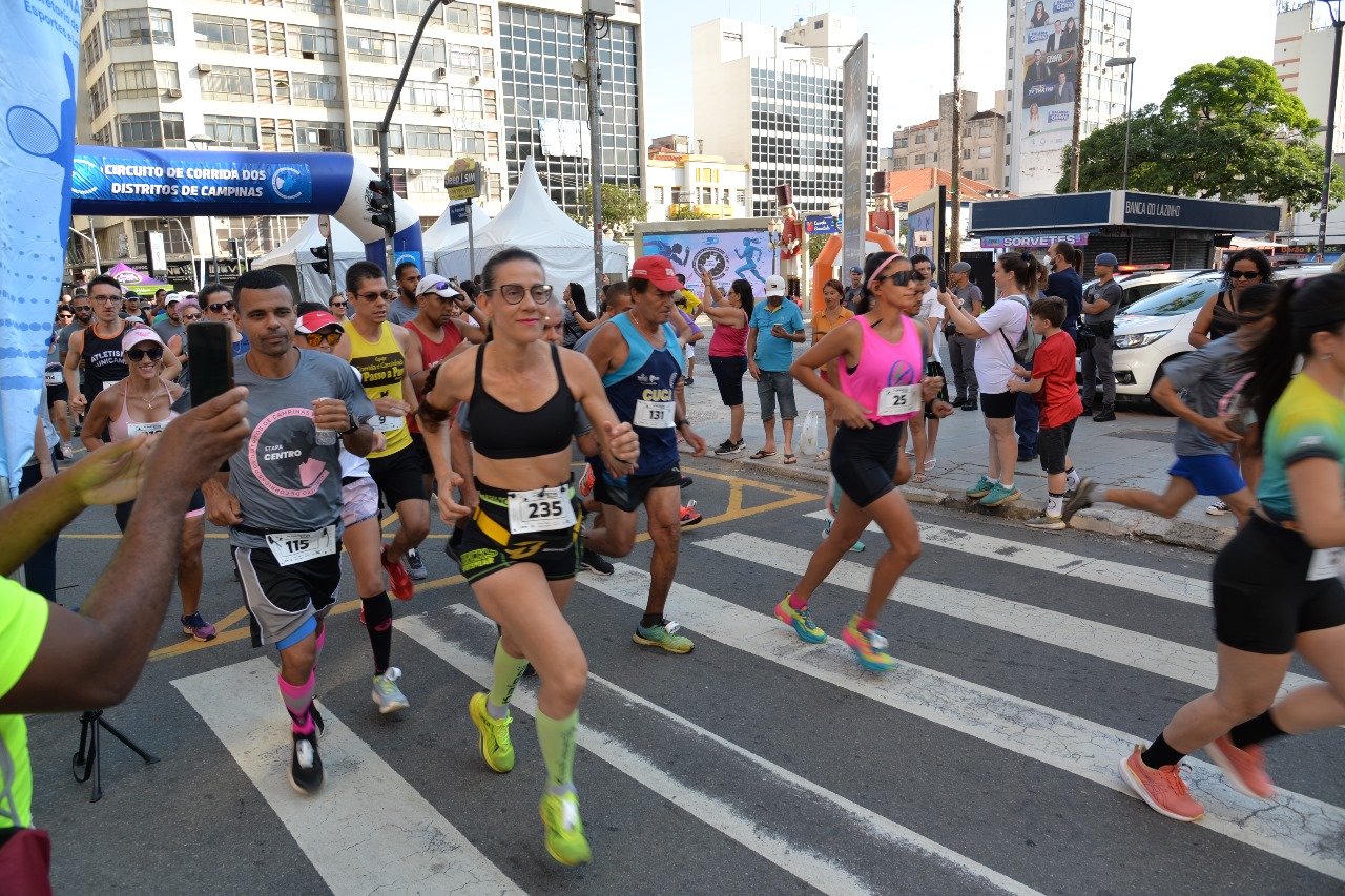 Corrida dos Distritos etapa Centro realizada ano passado