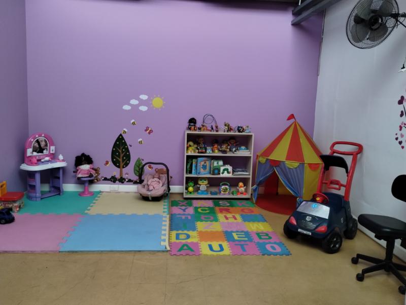 Divulgação Espaço para mulheres e seus filhos