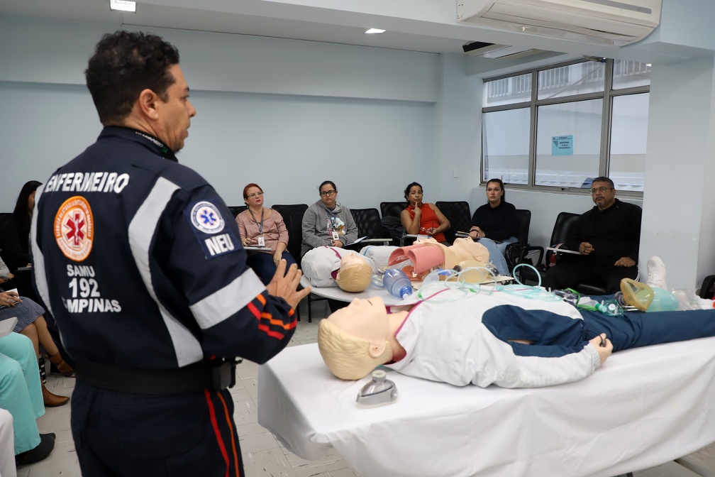 O NEU é referência na atualização de profissionais que atuam na linha de frente do atendimento emergencial em Campinas