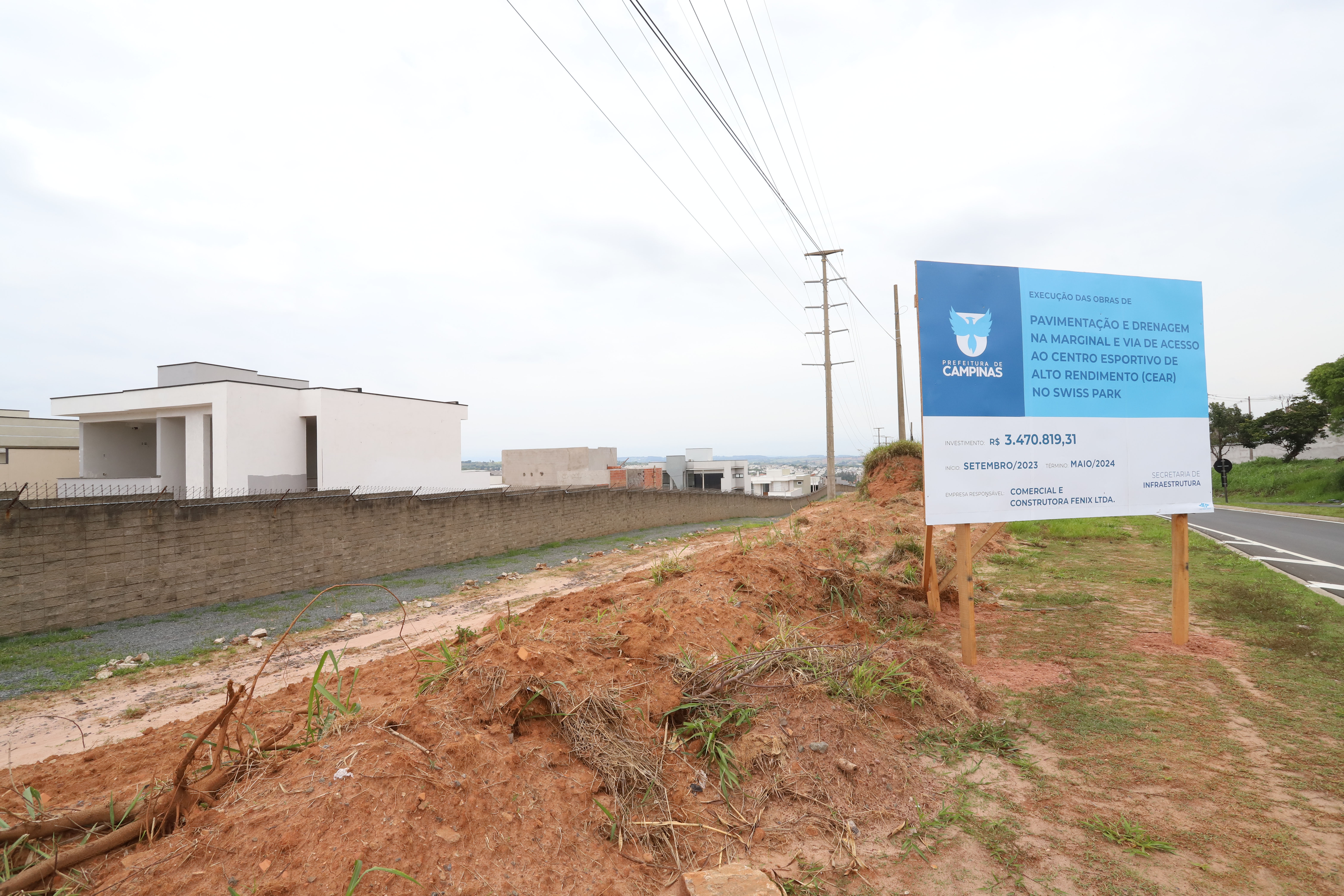 Obras de acesso ao Cear foram iniciadas em setembro