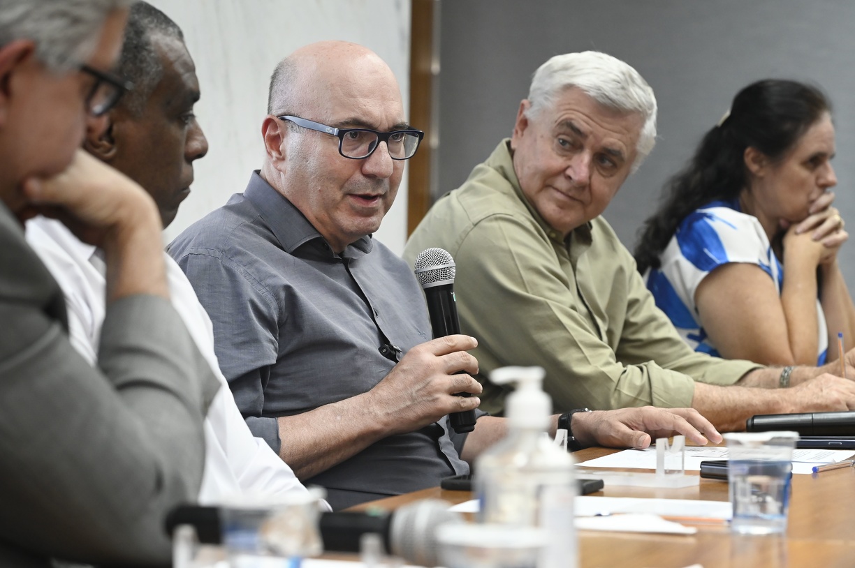 O prefeito de Campinas, Dário Saadi, durante lançamento da Linha de Cuidado em AVC