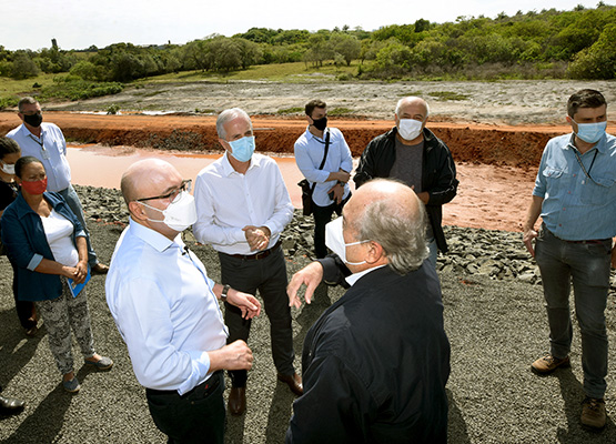 Barragem tem capacidade de reservar até 363 milhões de litros de água