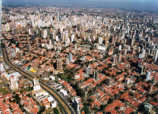 Vista aérea de Campinas