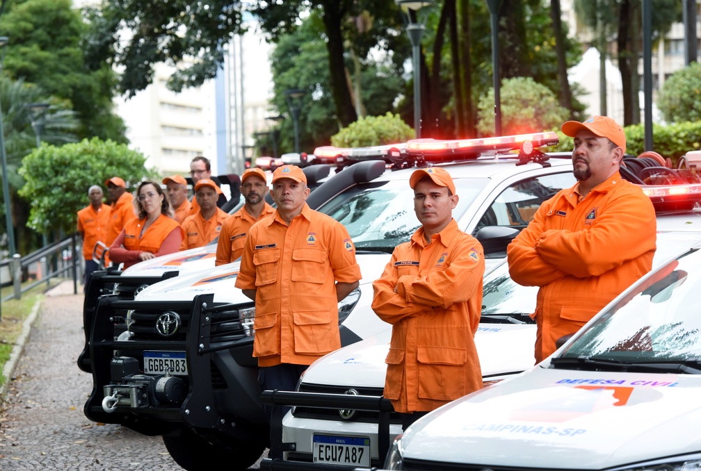 Mais cinco profissionais irão reforçar a Defesa Civil de Campinas