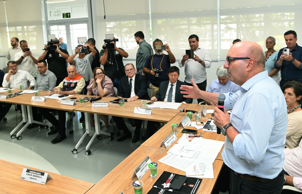 Carlos Bassan Em seu discurso, Dário priorizou a saúde e questões relacionadas aos extremos climáticos