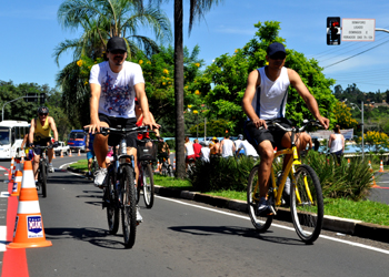 Verão Vivo: pista fechada para veículos e aberta para práticas recreativas 