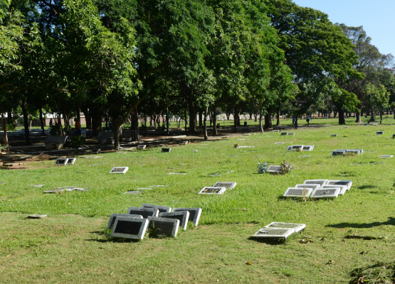 Setec terminou arrumação para receber os visitantes (na foto, o Cemitério dos Amarais)