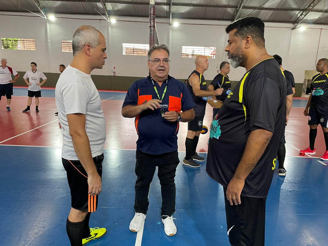 No domingo, os jogos do vôlei masculino serão na EMEF Júlio de Mesquita Filho