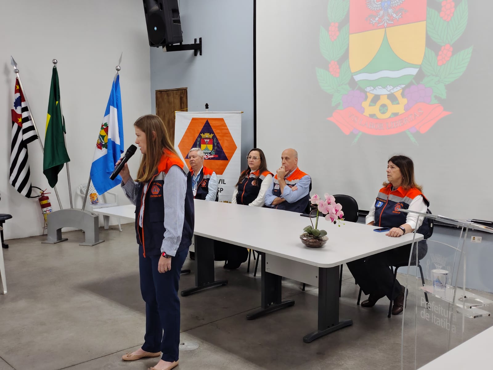 Divulgação/PMC Treinamento coordenado pela Defesa Civil de Campinas reforça preparação contra desastres e inundações