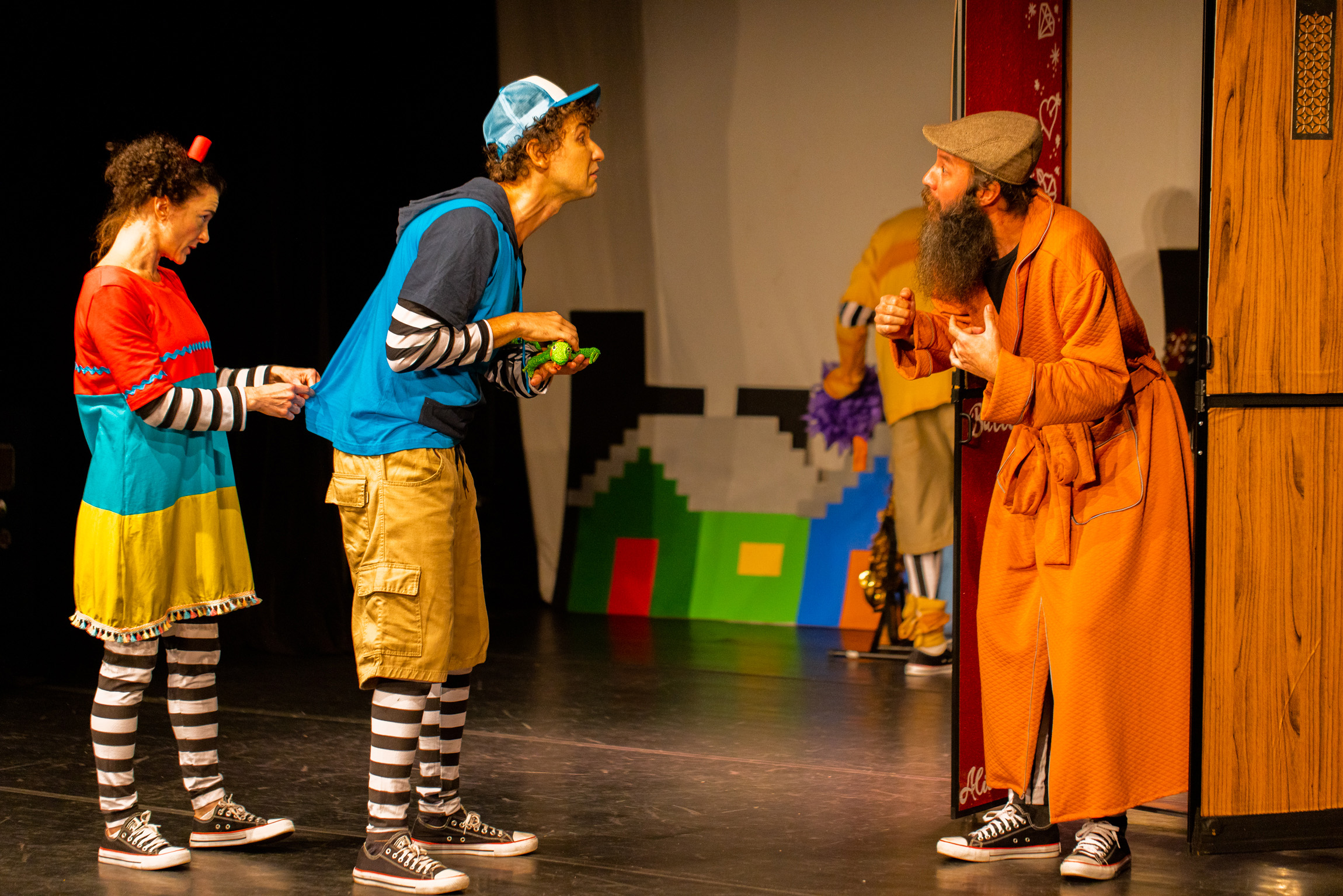 Cena do musical "Destroca": programação contemplada pela Lei Paulo Gustavo da Secretaria de Cultura e Turismo