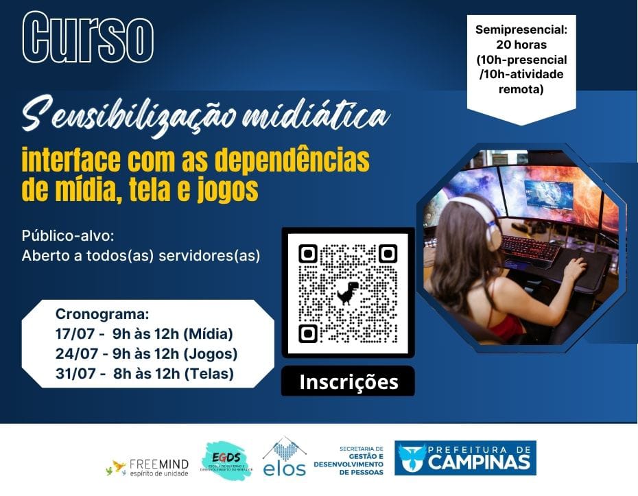 A realização é uma parceria da Prefeitura com a entidade Freemind