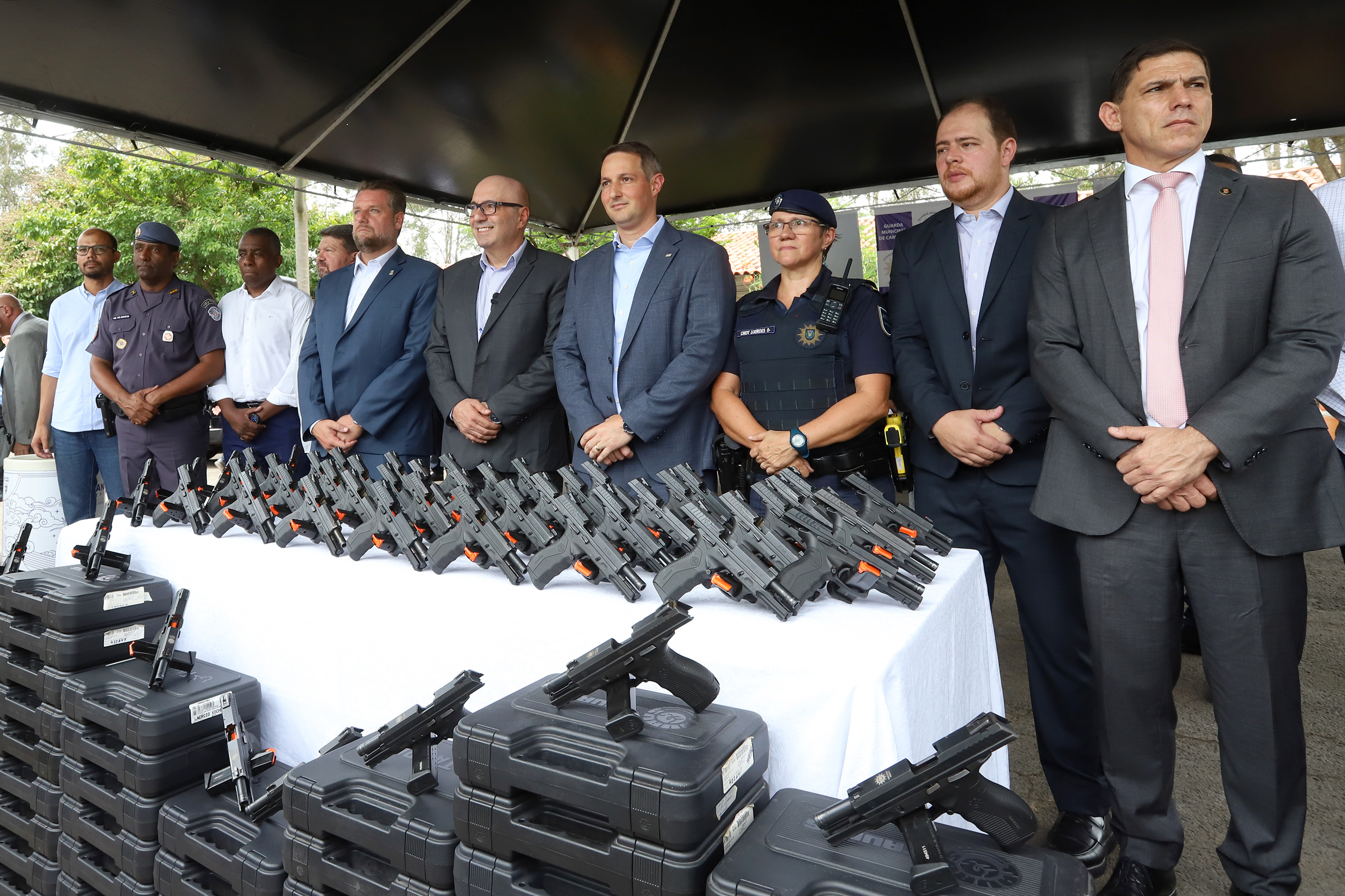 Armas ajudarão a GM de Campinas em diversas ações de segurança