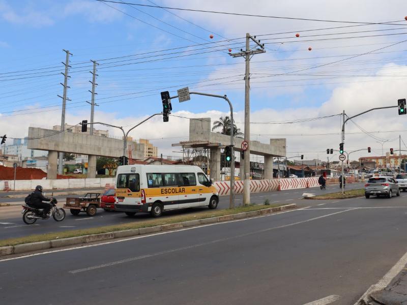 Será realizada a concretagem de laje do novo viaduto da avenida Transamazônica