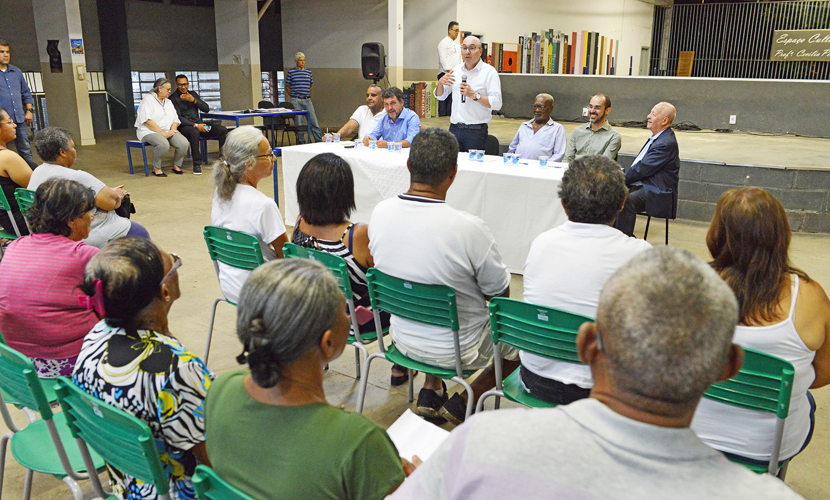 Prefeito fala em evento