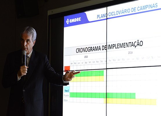 Barreiro expôs detalhes das futuras ciclovias