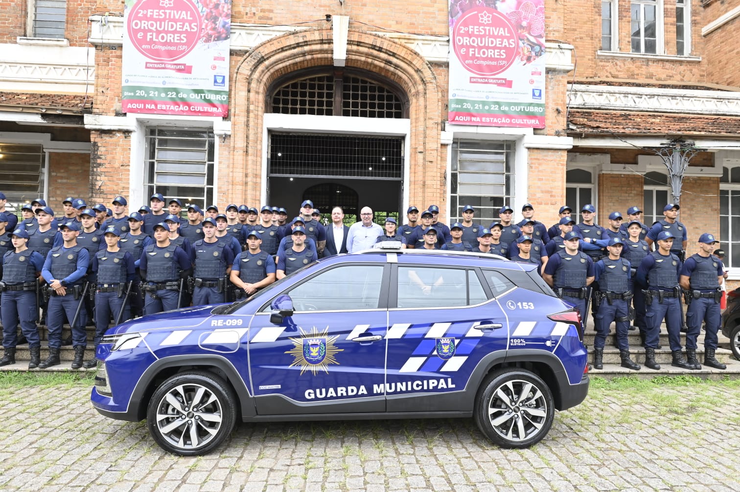 Guardas são da 13ª Turma da GM e se formaram no dia 29 de setembro; serão três equipes com 22 GMs cada, além de uma retaguarda com viaturas motorizadas