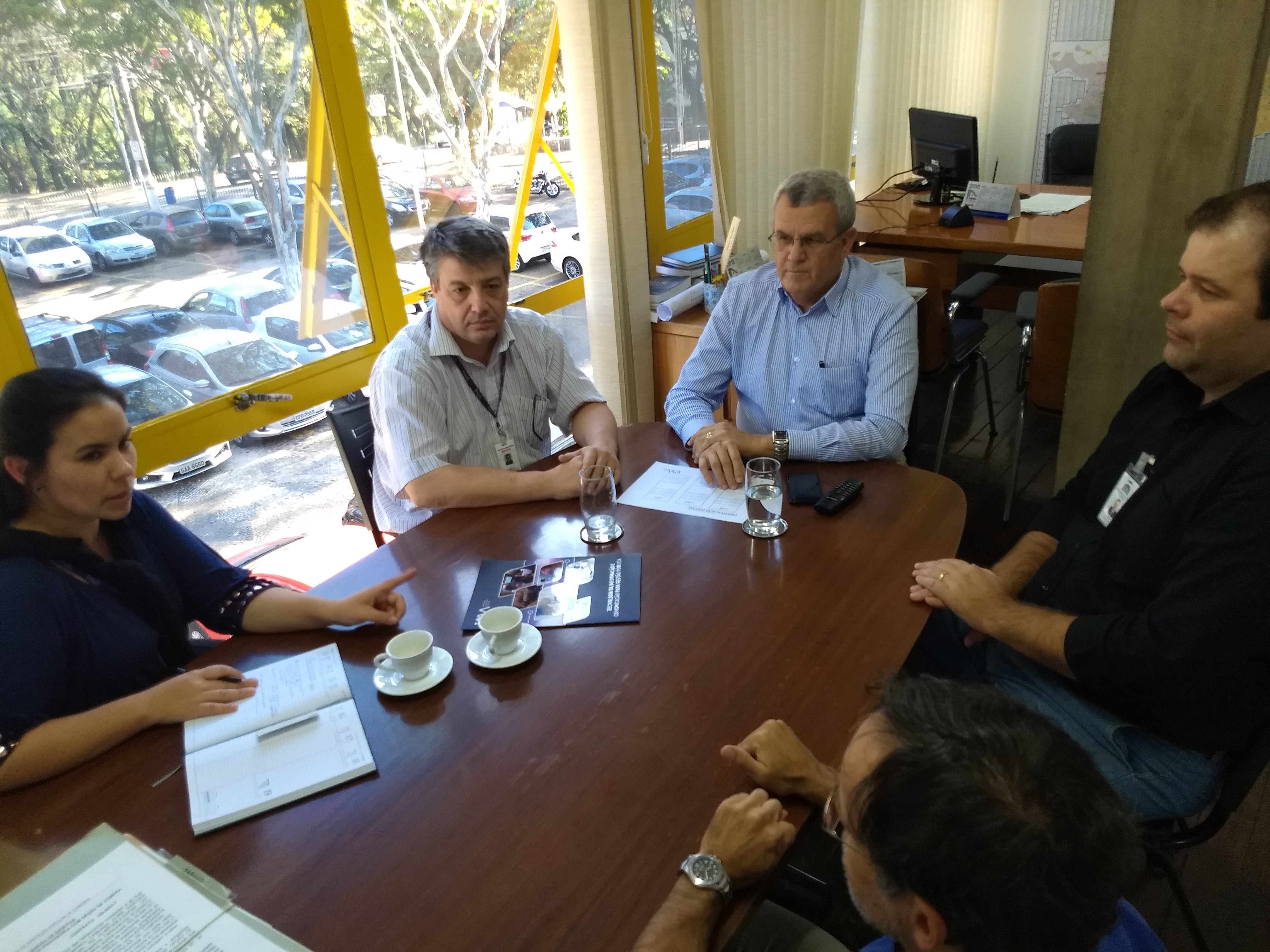 Reunião entre representantes da Cohab-Campinas e da IMA