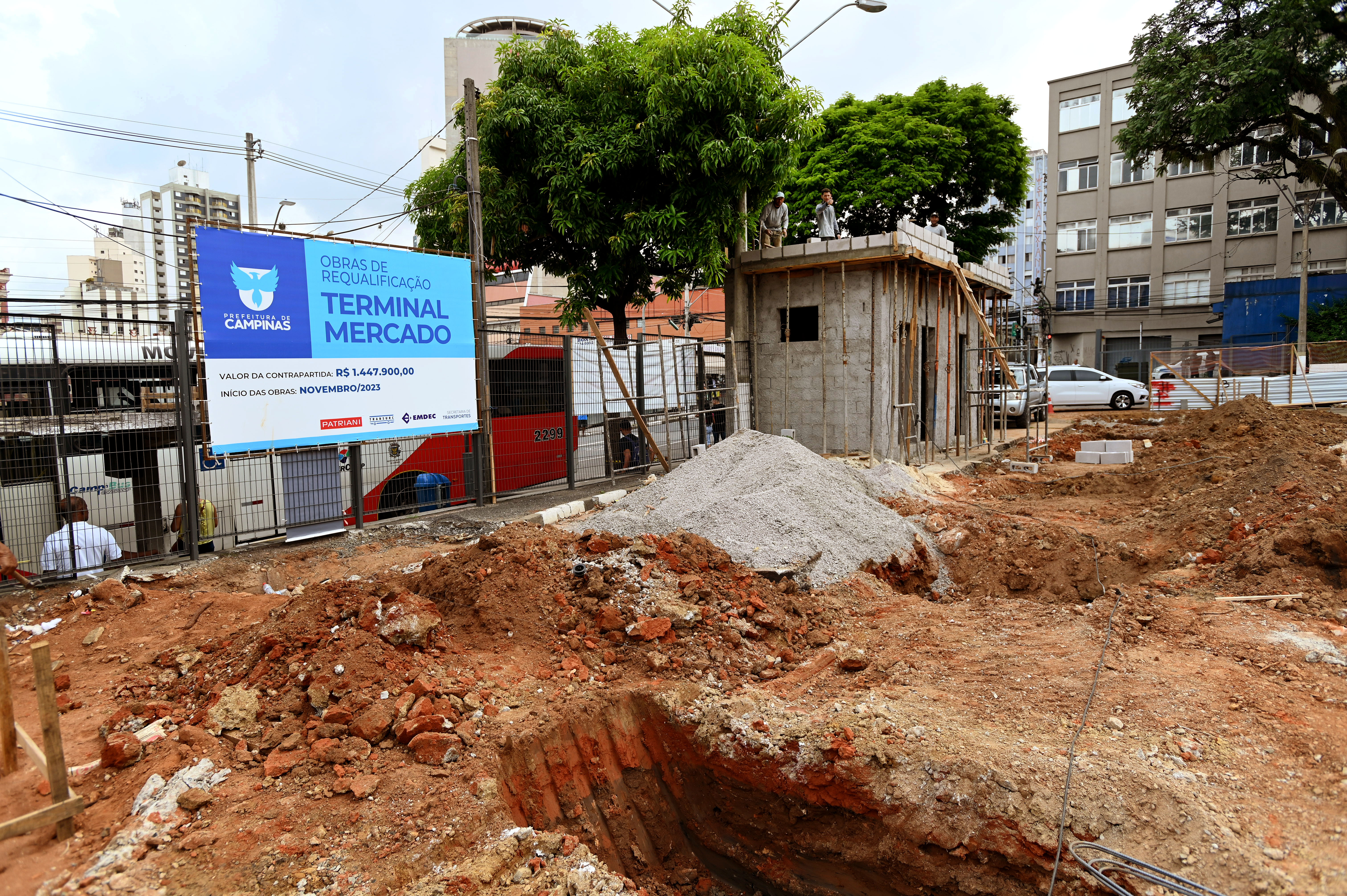 Reforma do Terminal Mercado é uma das obras em execução